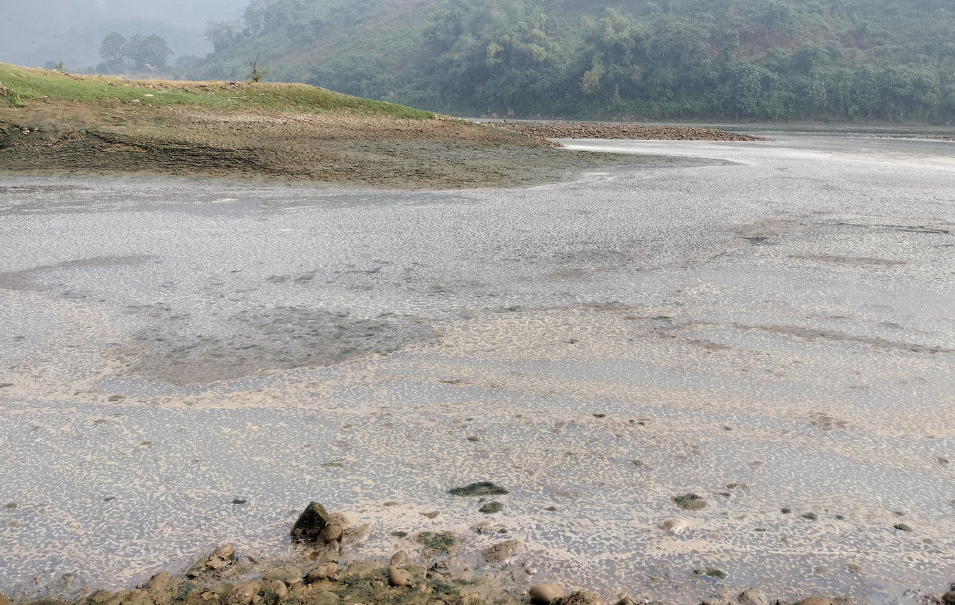 Sông Hồng đoạn qua xã Tân An, huyện Văn Bàn bị ô nhiễm nghiêm trọng. Sông Hồng đoạn qua xã Tân An, huyện Văn Bàn bị ô nhiễm nghiêm trọng.