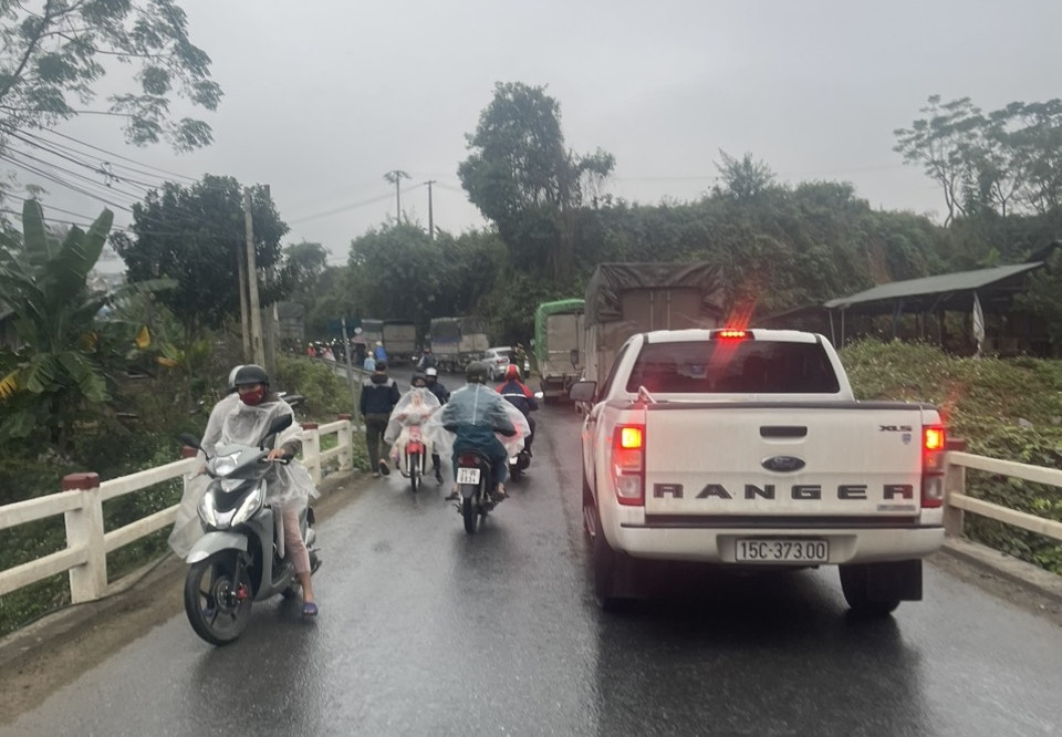 Hiện trường vụ tai nạn khiến nữ sinh A. tử vong. Hiện trường vụ tai nạn khiến nữ sinh A. tử vong.