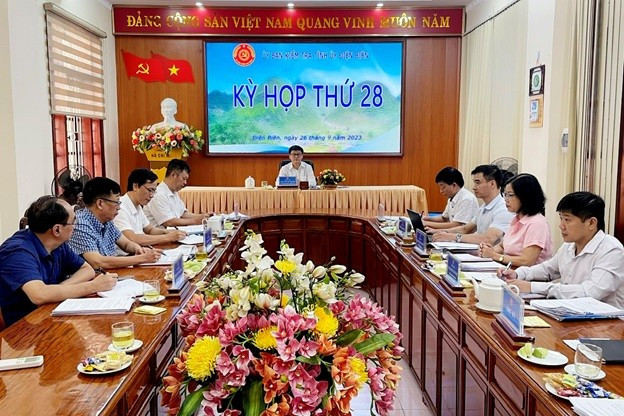 Ủy ban Kiểm tra (UBKT) Tỉnh ủy Điện Biên khóa XIV, nhiệm kỳ 2020-2025 vừa tổ chức Kỳ họp lần thứ 28.