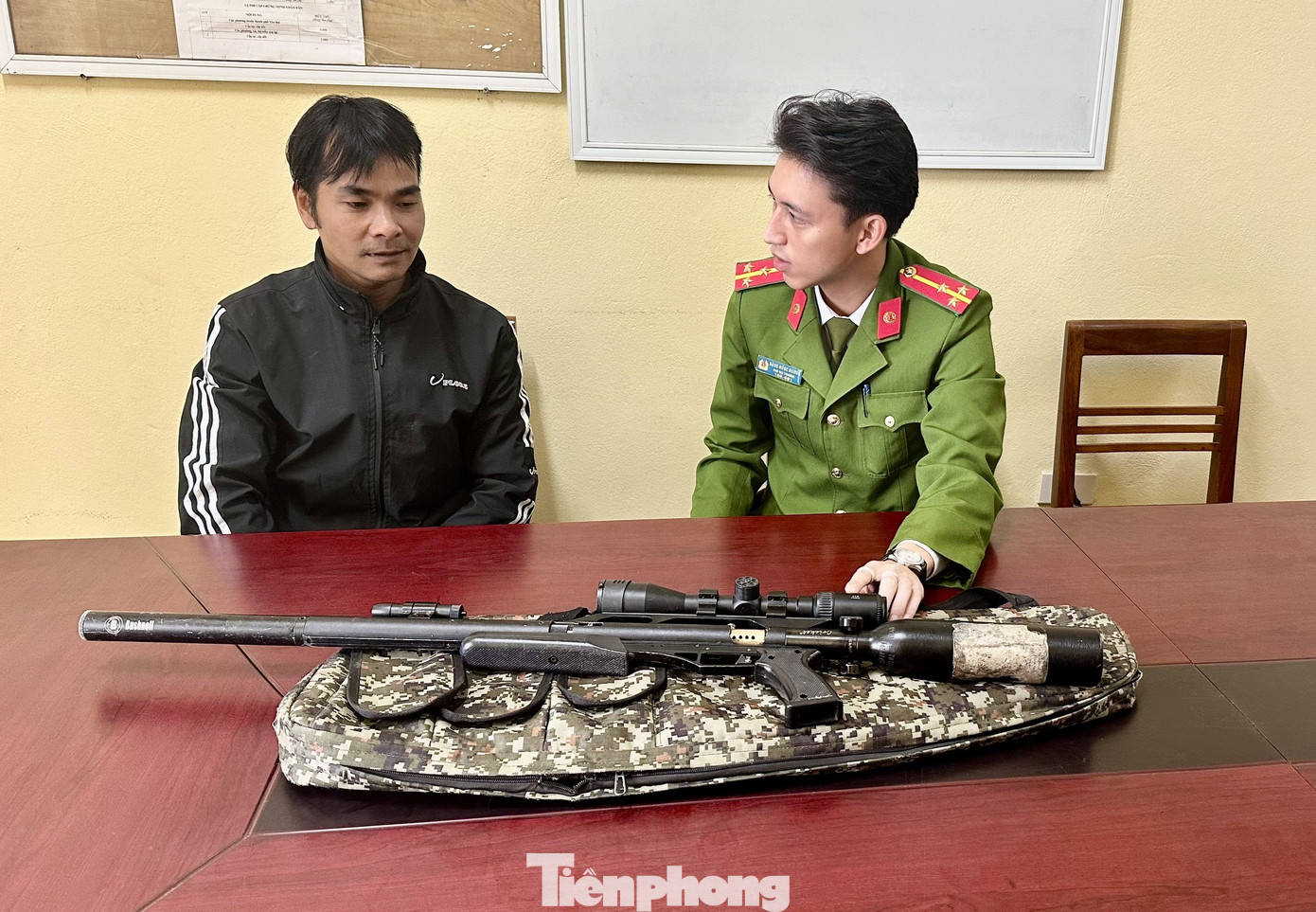 Sau 35 ngày phát động phong trào, Công an huyện Văn Yên đã thu hồi 122 khẩu súng săn các loại.