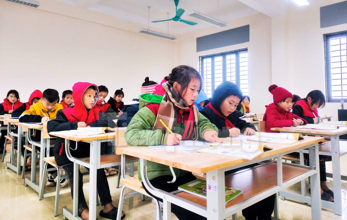 29 trường học trên địa bàn tỉnh Lào Cai với hơn 10.000 học sinh nghỉ học để phòng chống rét.