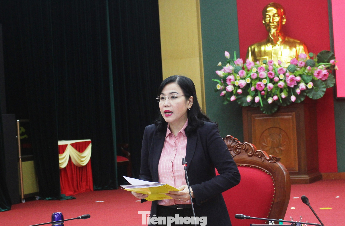 Bí thư Tỉnh ủy Thái Nguyên Nguyễn Thanh Hải phát biểu tại Hội nghị. Bí thư Tỉnh ủy Thái Nguyên Nguyễn Thanh Hải phát biểu tại Hội nghị.