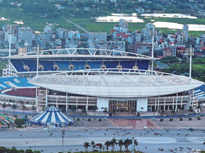 Theo báo giá của ban quản lý sân Mỹ Đình, cần tới 1,5 tỷ đồng chi phí cho việc tổ chức một trận đấu tại đây. Ảnh: VSI