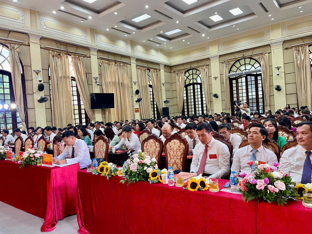 Đại hội Đảng bộ cơ quan Sở Nông nghiệp và Môi trường Hà Nội lần thứ I, nhiệm kỳ 2025-2030 - Ảnh: Hương Giang