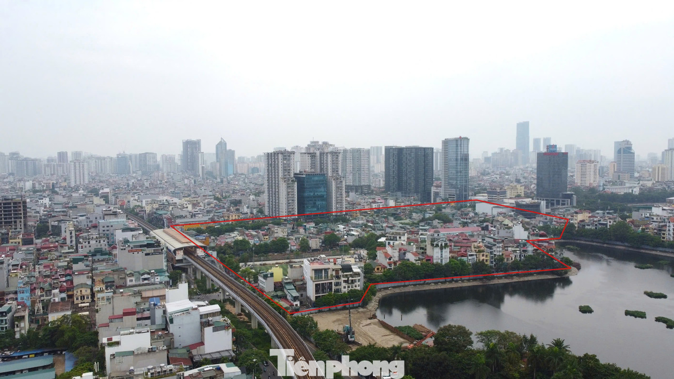 Hơn 7ha ‘đất vàng’ nằm giữa quận Ba Đình và Đống Đa được quy hoạch là Dự án Công viên văn hóa, thể thao, vui chơi Đống Đa từ đầu những năm 2000.