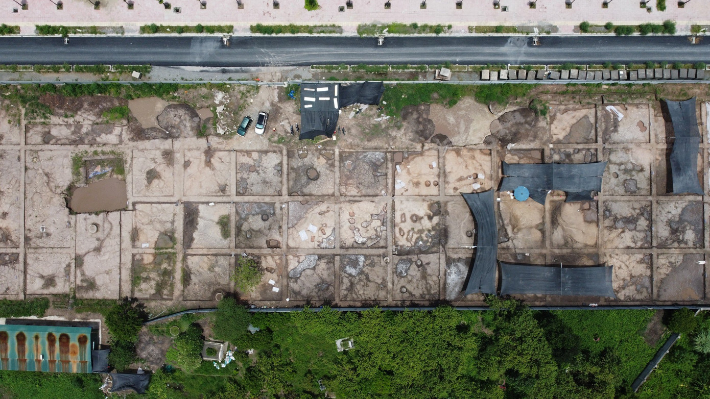 Hiện khu vực được di dời và dự kiến việc khai quật, di dời di chỉ này hoàn thành trong quý I/2025.