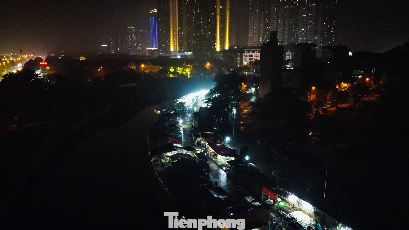 Chợ được chia thành hai khu vực kinh doanh: Dọc theo phía phải từ cổng chợ là khu bán hải sản, còn phía bên kia dành cho buôn bán gia cầm. Mỗi tối có hàng trăm tiểu thương đổ về đây buôn bán.