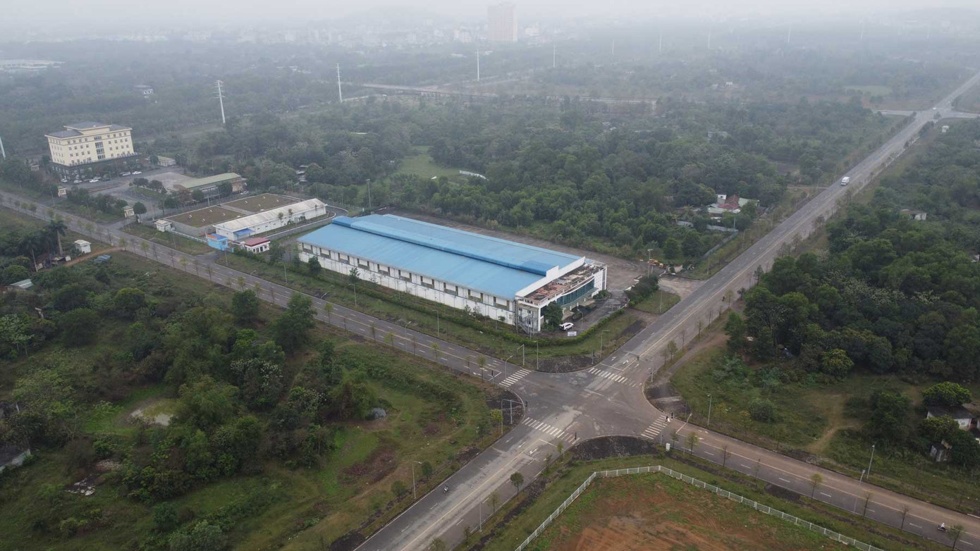 Theo Quy hoạch, quy mô dân số Khu công nghệ cao theo dự báo đến năm 2030 là 229.000 người, trong đó thường trú khoảng 99.300 người. Tuy nhiên, hiệu quả sử dụng đất đến nay vẫn chưa cao - Ảnh: Vĩnh Hoàng