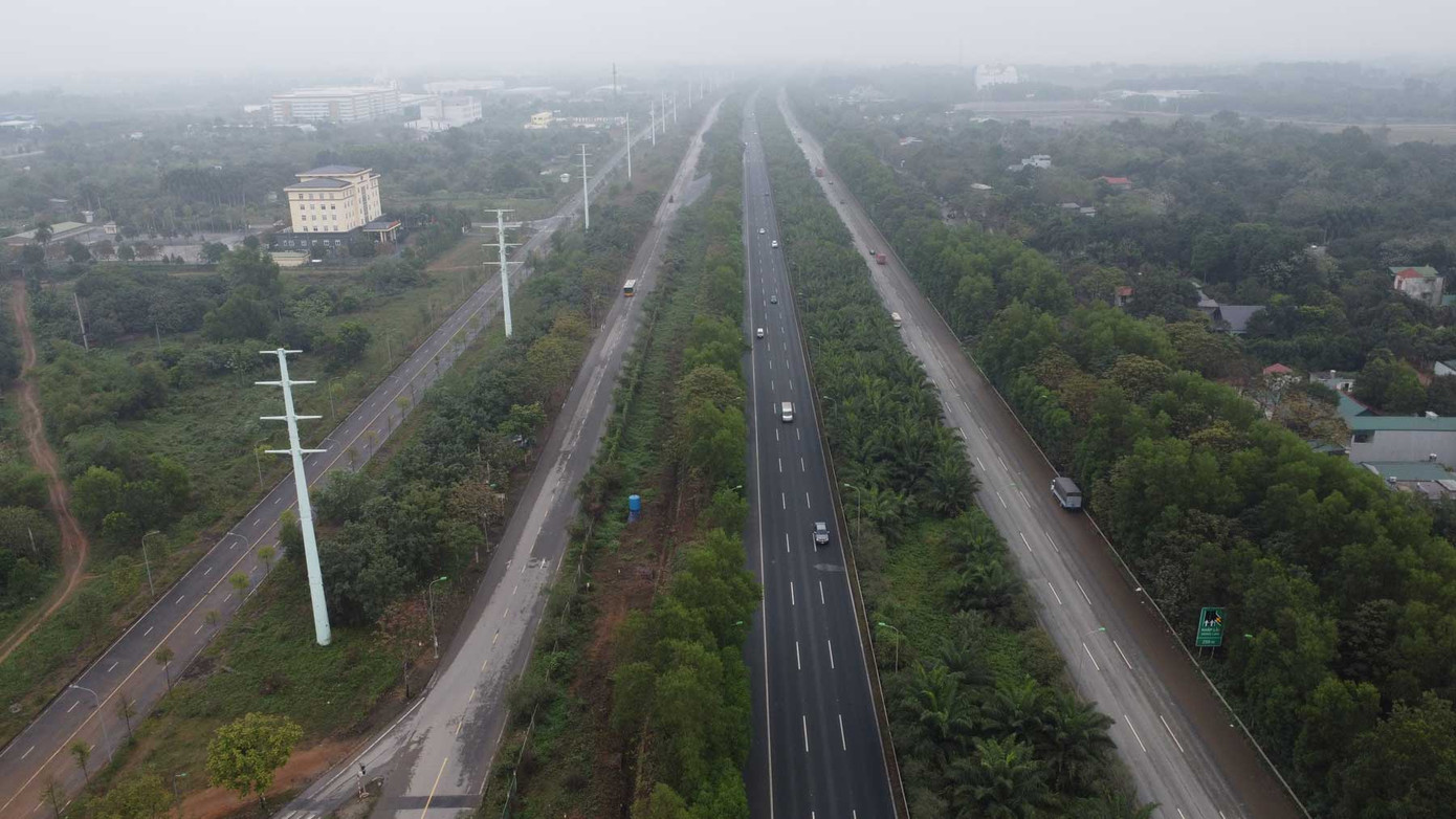 Tại Quy hoạch thủ đô thời kỳ 2021-2025, Đô thị vệ tinh Hòa Lạc sẽ là nơi hình thành 7 khu vực chức năng, trong đó có hai phân khu quan trọng là phần lõi của đô thị Hòa Lạc gồm Khu Đại học Quốc gia Hà Nội và Khu Công nghệ cao Hòa Lạc - Ảnh: Vĩnh Hoàng