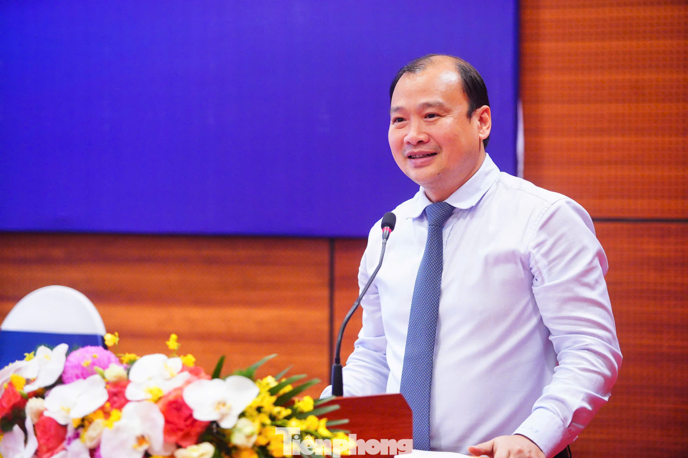 Thứ trưởng Thường trực Bộ Văn hóa, Thể thao và Du lịch Lê Hải Bình chia sẻ tại diễn đàn.