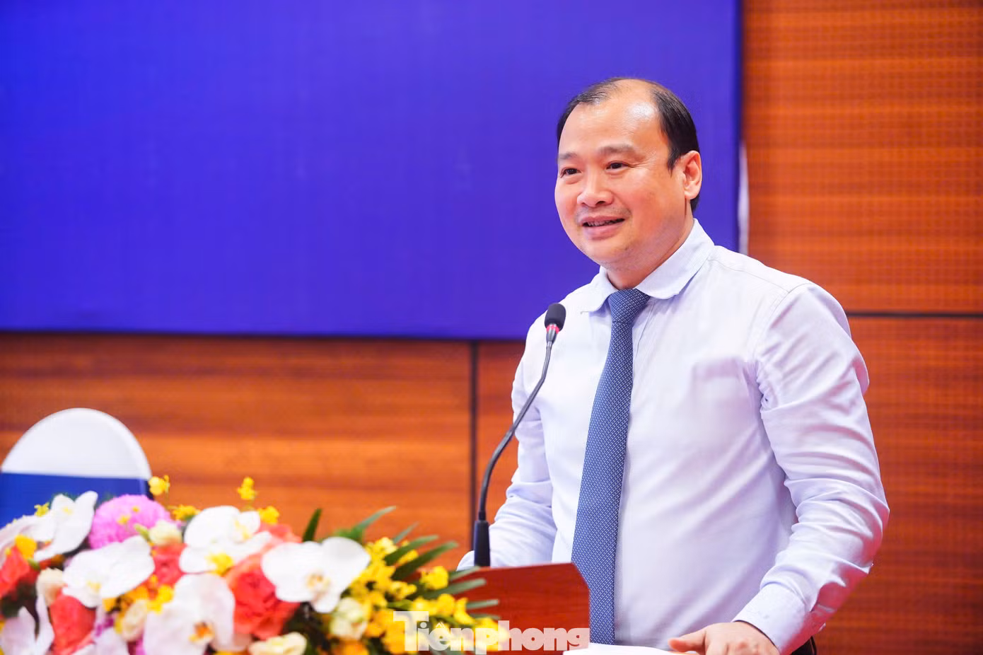 Thứ trưởng Thường trực Bộ Văn hóa, Thể thao và Du lịch Lê Hải Bình chia sẻ tại diễn đàn.