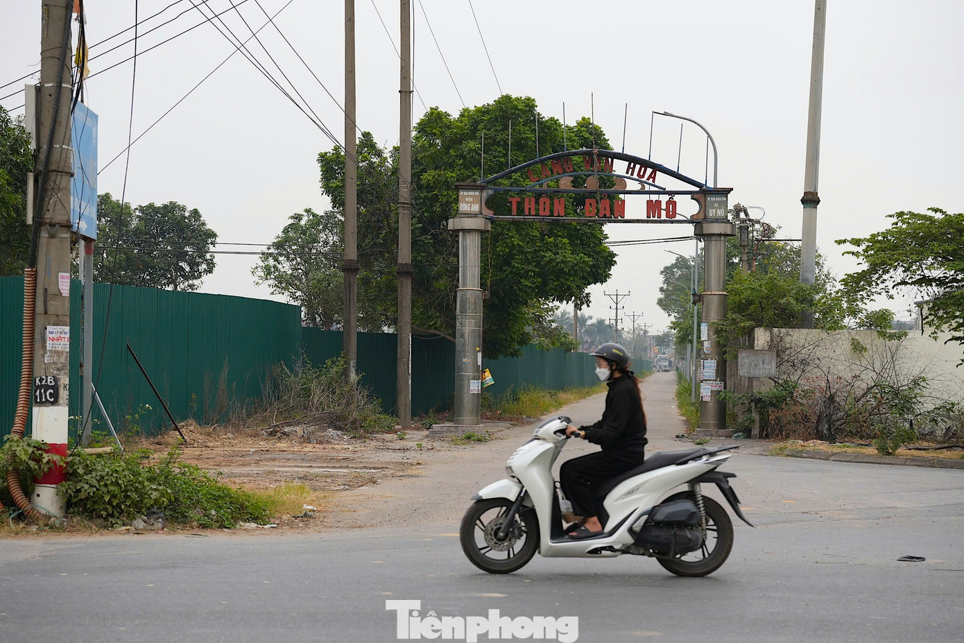 Hiện, khu vực đã được quây tôn để chuẩn bị xây dựng.