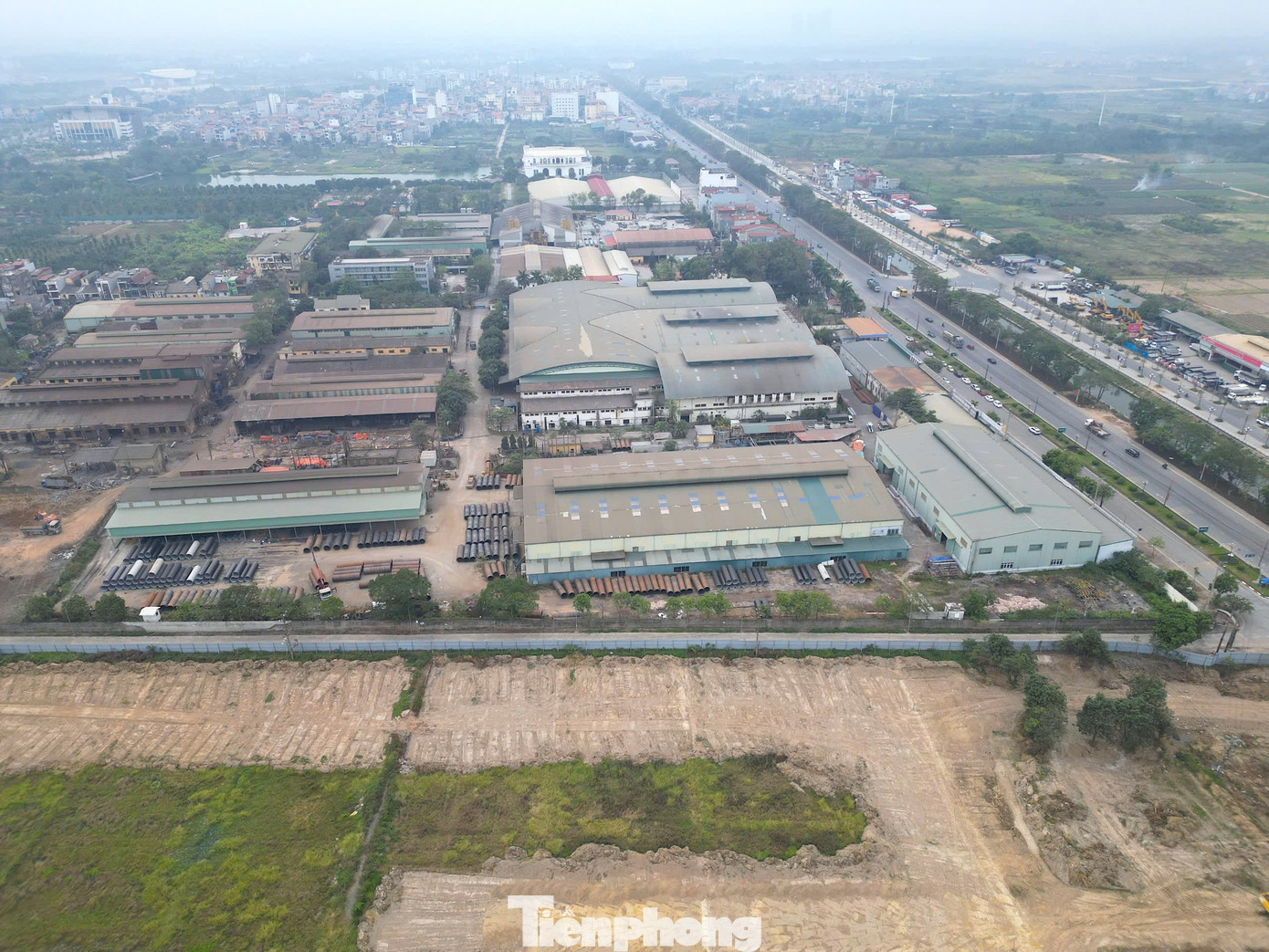 Khu đất có vị trí đắc địa tại Đông Anh khi gần các khu công nghiệp và các tuyến đường quan trọng.