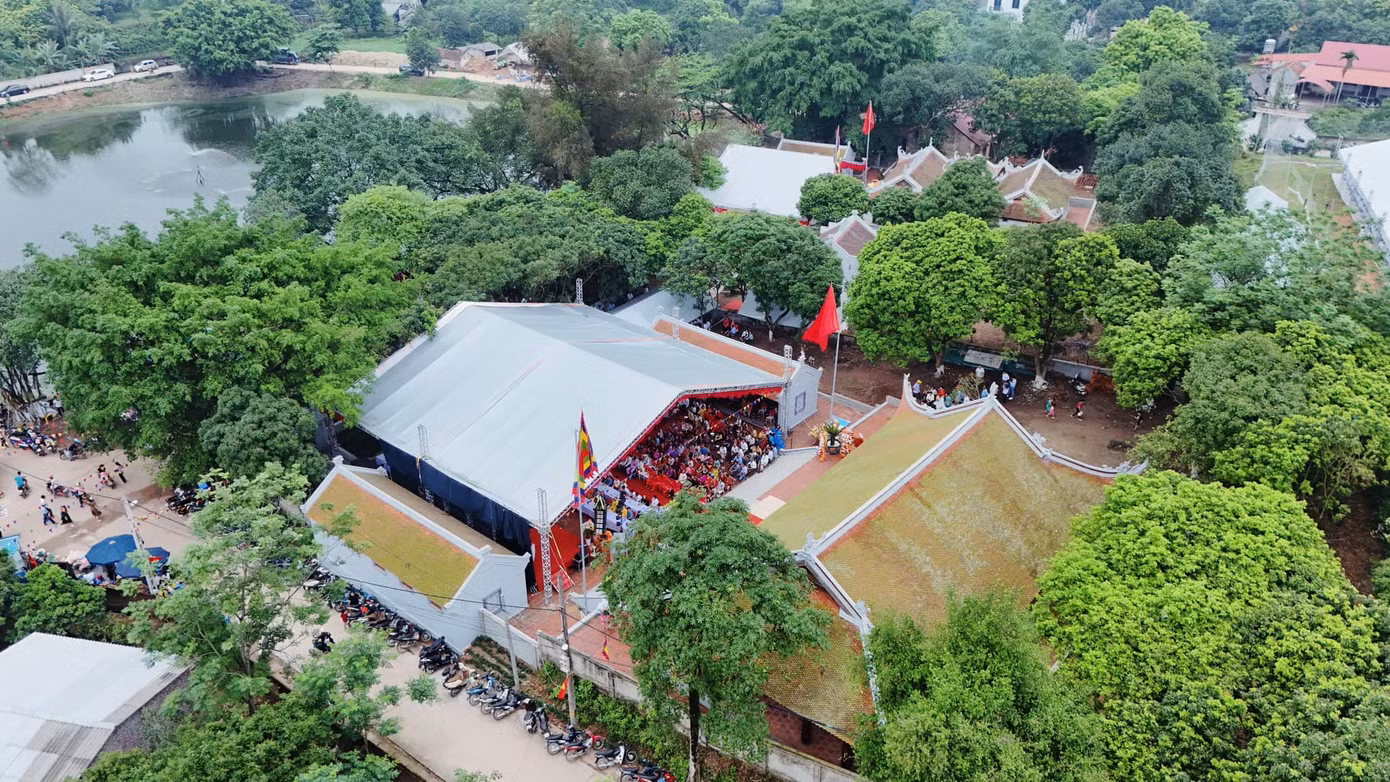Đình Ngọc Nhị thay đổi diện mạo mới sau tôn tạo.