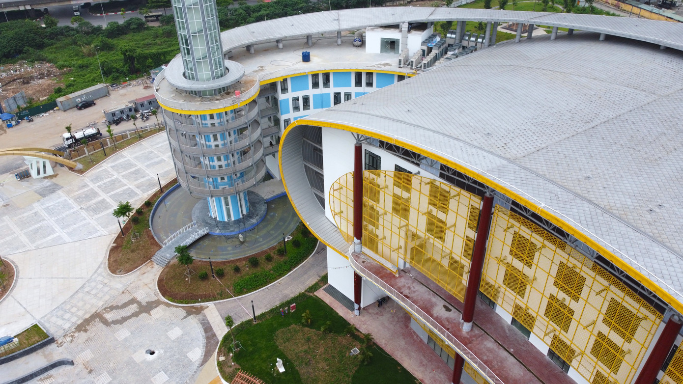 Công trình vừa được khánh thành vào ngày 21/9 vừa qua. Đây là một trong số các công trình trọng điểm chào mừng kỷ niệm 70 năm Ngày Giải phóng Thủ đô.