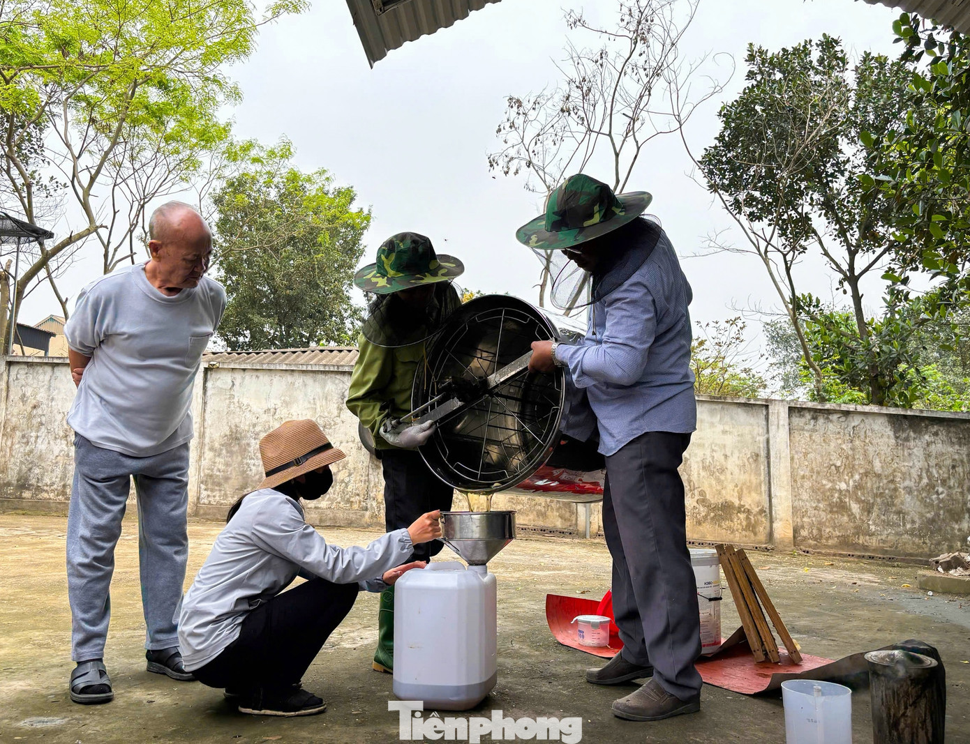 Năm nay thời tiết nắng ráo, trung bình từ 3 đến 7 ngày sẽ cho thu một lần mật, mỗi thùng ong cho thu trên 1 kg mật. Năm nay thời tiết nắng ráo, trung bình từ 3 đến 7 ngày sẽ cho thu một lần mật, mỗi thùng ong cho thu trên 1 kg mật.