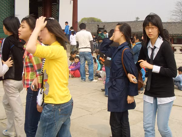 Nữ thanh niên Hàn Quốc mải lo sự nghiệp. Ảnh: T.Đ