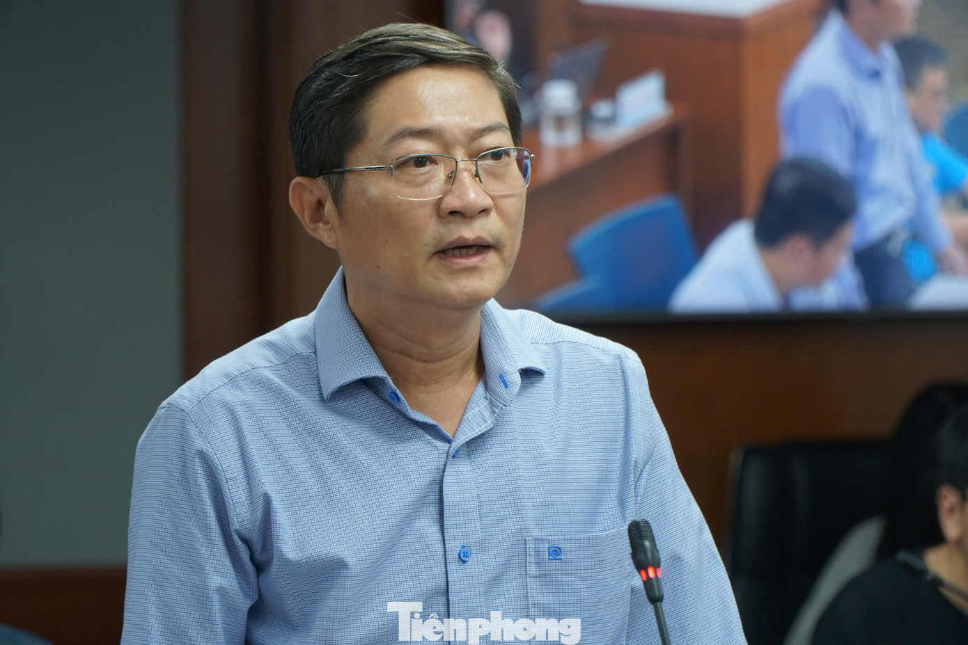 Ông Đỗ Ngọc Hải - Trưởng phòng Quản lý Khai thác Hạ tầng đường bộ (Sở GTVT TPHCM). Ảnh: Anh Nhàn Ông Đỗ Ngọc Hải - Trưởng phòng Quản lý Khai thác Hạ tầng đường bộ (Sở GTVT TPHCM). Ảnh: Anh Nhàn