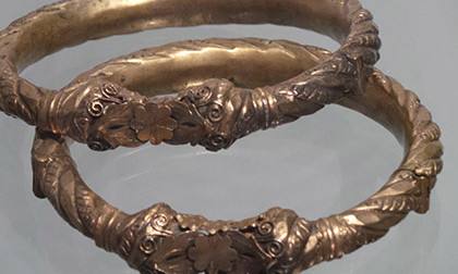 Vòng chân bằng vàng của người Malaysia