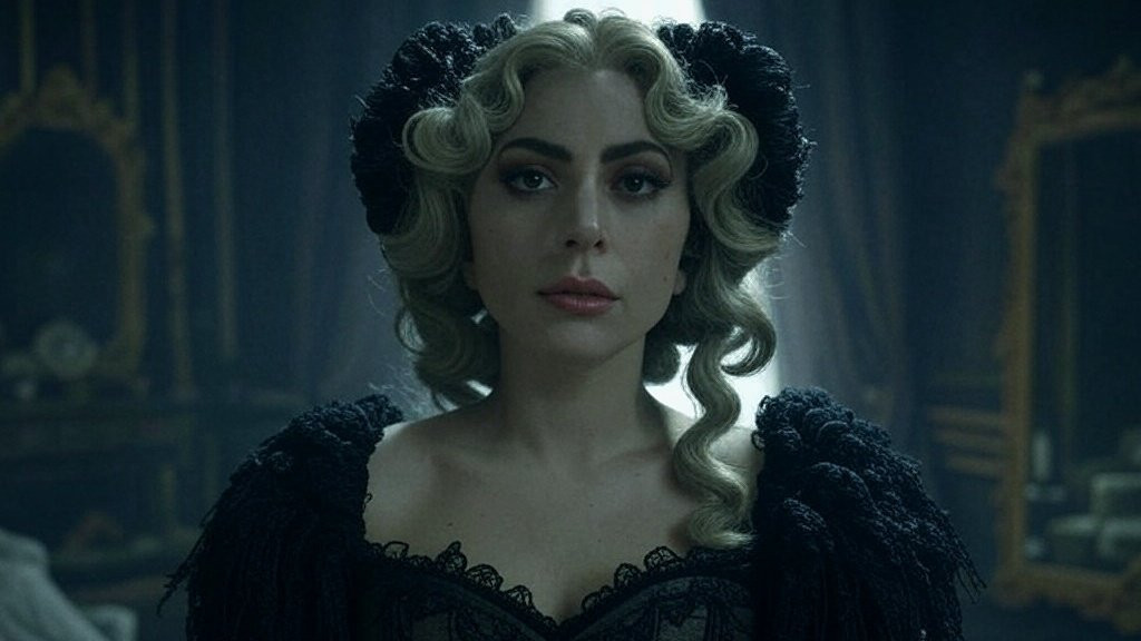 Tạo hình được cho là của Lady Gaga trong Wednesday mùa 2.