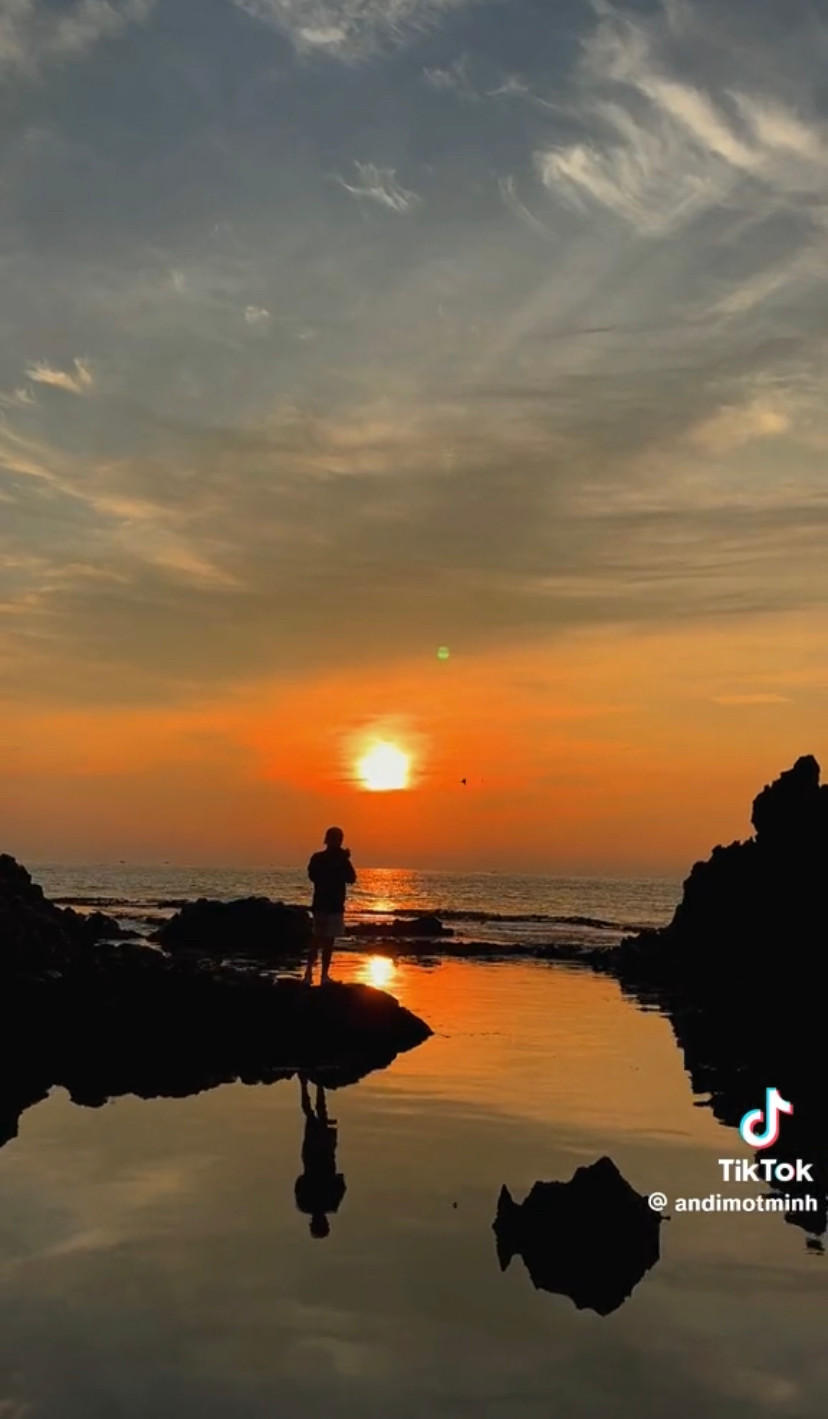 Bình minh tại Hang Rái tuyệt đẹp. Ảnh: @andimotminh Bình minh tại Hang Rái tuyệt đẹp. Ảnh: @andimotminh