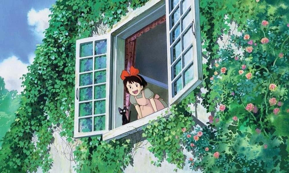 Hay khung cửa đầy dây leo của Kiki's Delivery Service. Hay khung cửa đầy dây leo của Kiki's Delivery Service.