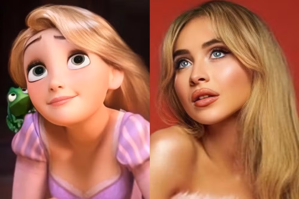 Sabrina Carpenter được fan đề nghị thử vai Rapunzel.