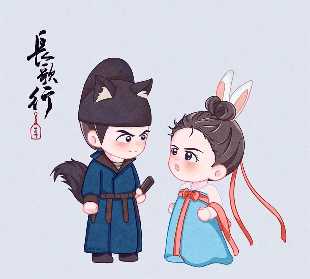 Khán giả đã có ngay fanart Chàng Sói - Nàng Thỏ rồi này!
