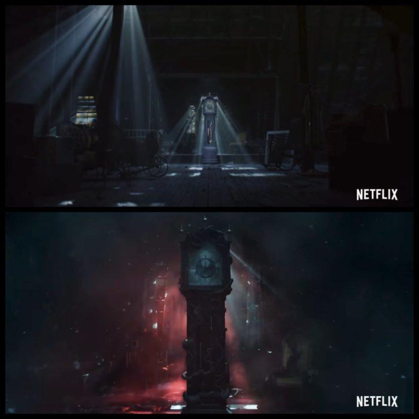 Những chiếc đồng hồ xuất hiện nhiều lần trong teaser mùa 4. Những chiếc đồng hồ xuất hiện nhiều lần trong teaser mùa 4.