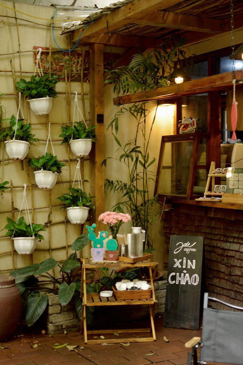 Ảnh: Joie - Góc sân và khoảng trời. Ảnh: Joie - Góc sân và khoảng trời.