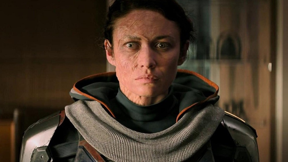 Taskmaster trong Black Widow. Taskmaster trong Black Widow.