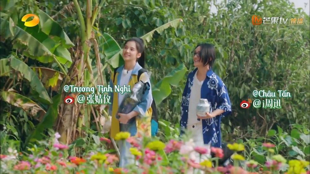 Châu Tấn dẫn theo Trương Tịnh Nghi khi tham gia "Hướng Về Cuộc Sống". Châu Tấn dẫn theo Trương Tịnh Nghi khi tham gia "Hướng Về Cuộc Sống".