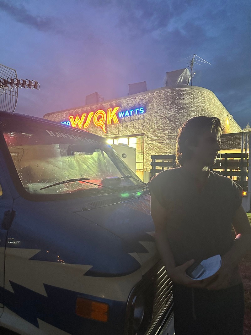 &quot;Bảo mẫu&quot; Joey Keery trên phim trường Stranger Things 5.