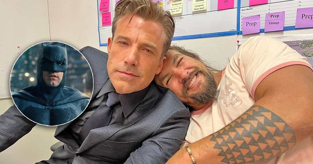 Jason Momoa và &quot;Batman&quot; Ben Affleck.