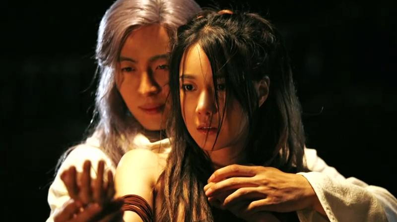 Lee Ji Ah trong Thái Vương Tứ Thần Ký. Lee Ji Ah trong Thái Vương Tứ Thần Ký.