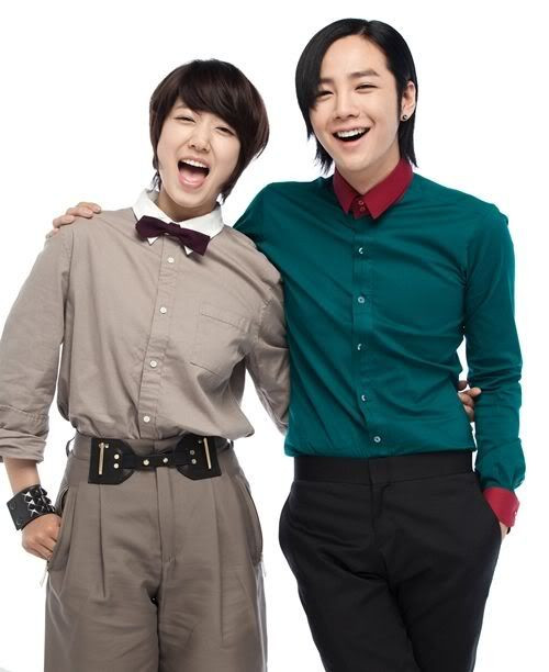 Park Shin Hye và Jang Geun Suk trong Cô Nàng Đẹp Trai.