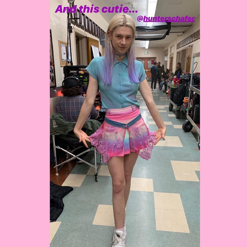 Nữ diễn viên Hunter Schafer của Euphoria.