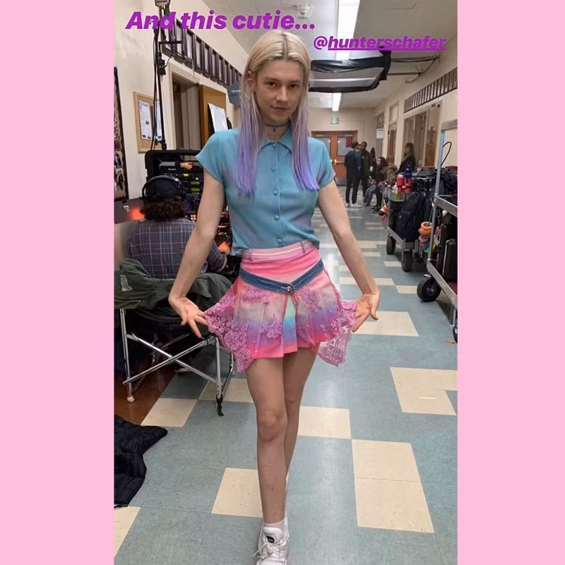 Nữ diễn viên Hunter Schafer của Euphoria.