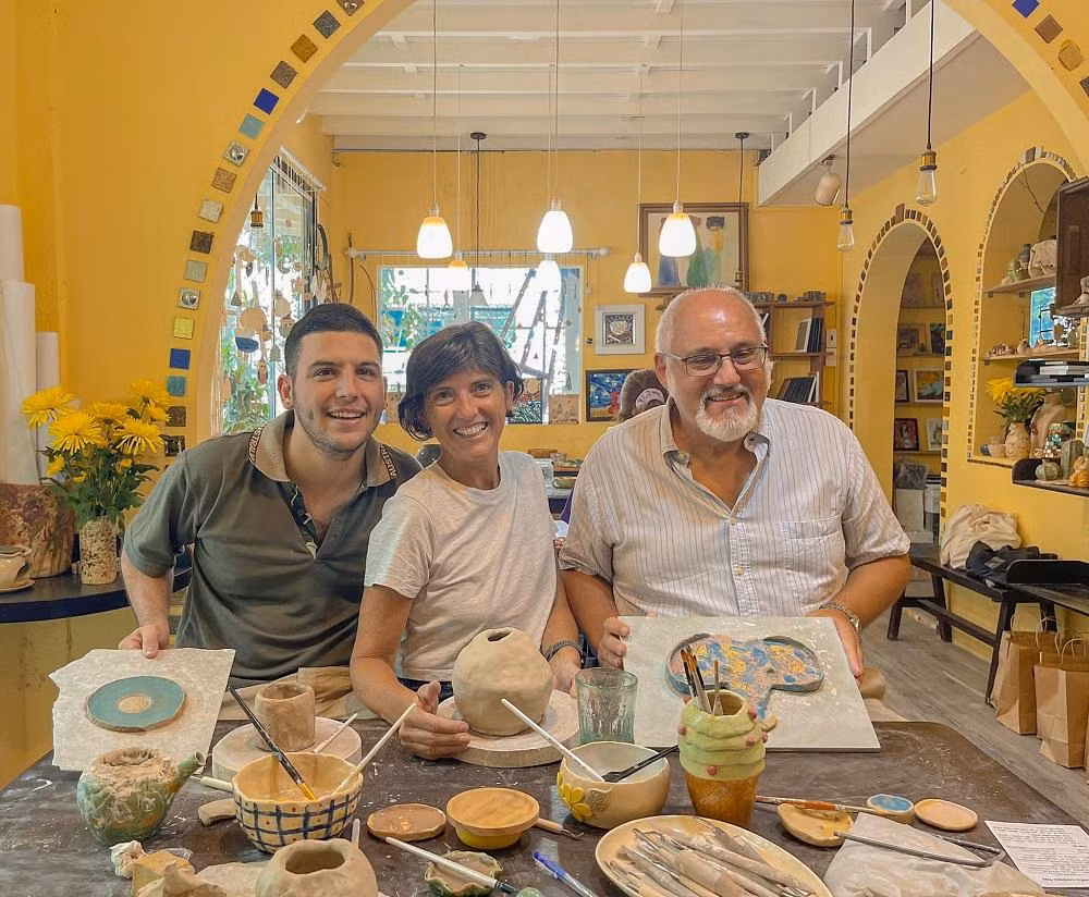 Workshop thu hút cả người nước ngoài. (Ảnh: Tòong Teng Ceramic)