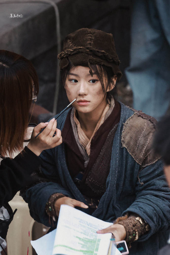 Bao Thượng Ân trong tạo hình ăn mày của Hoàng Dung.