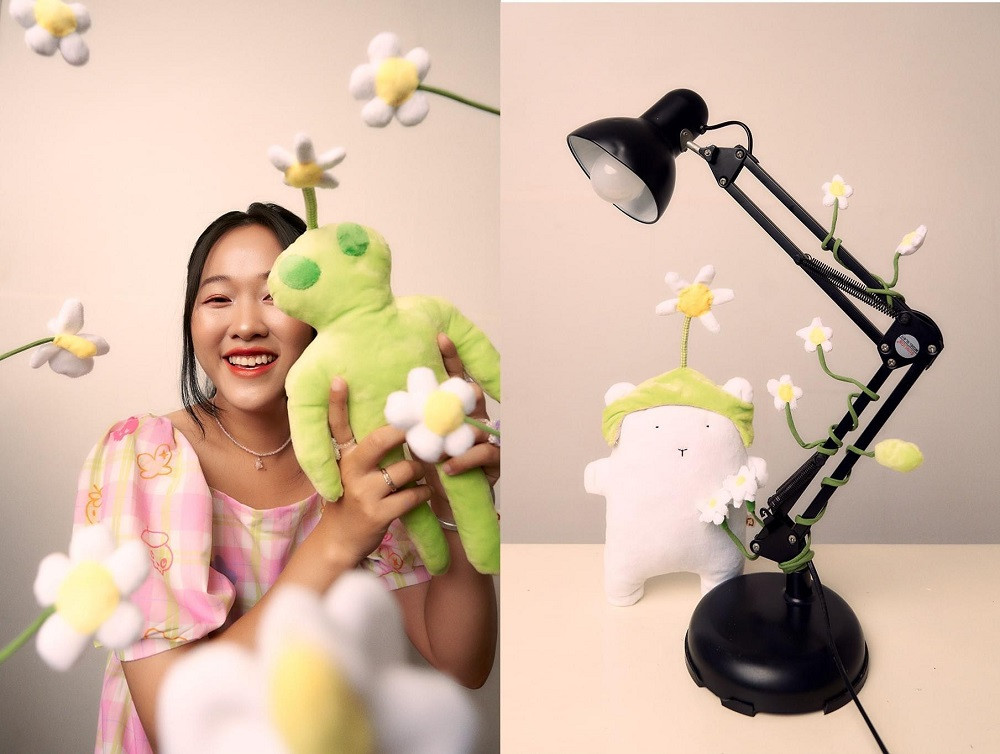 Gấu bông Đình may.