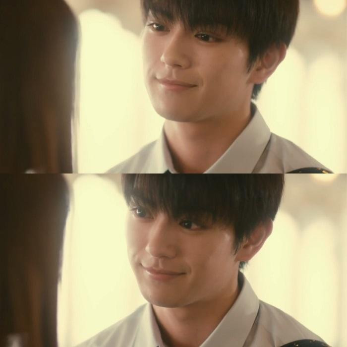 Vì cậu cười nên bầu trời bỗng đẹp hơn hẳn. (Minh họa: Phim Peach Girl) Vì cậu cười nên bầu trời bỗng đẹp hơn hẳn. (Minh họa: Phim Peach Girl)