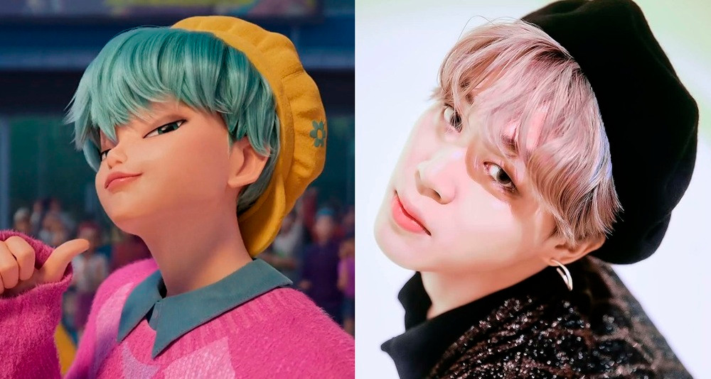 Jimin truyền cảm hứng về sự "dễ thương" cho Baby.