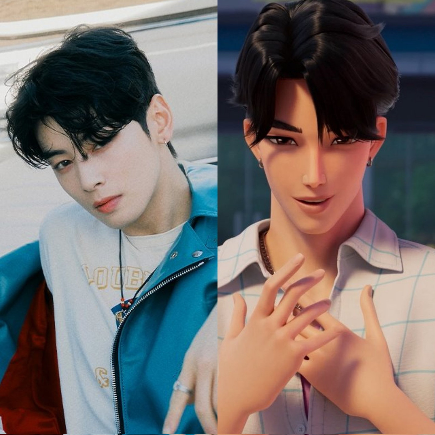 Cha Eun Woo là một trong những idol KPop được lấy cảm hứng để tạo ra Jinu.