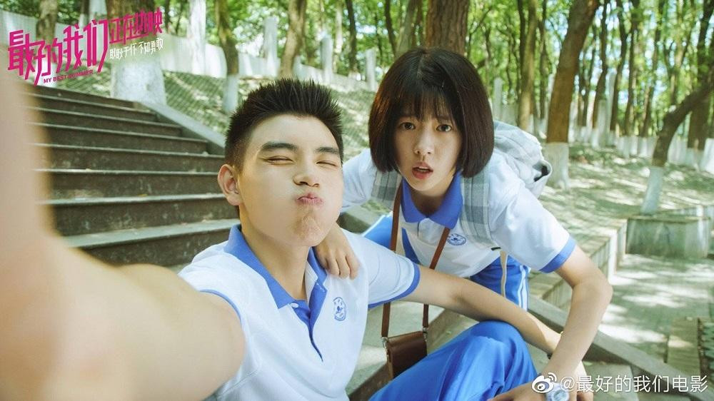 Mất vài giây tớ mới nhận ra câu đùa của cậu... (Minh họa: Phim My Best Summer)