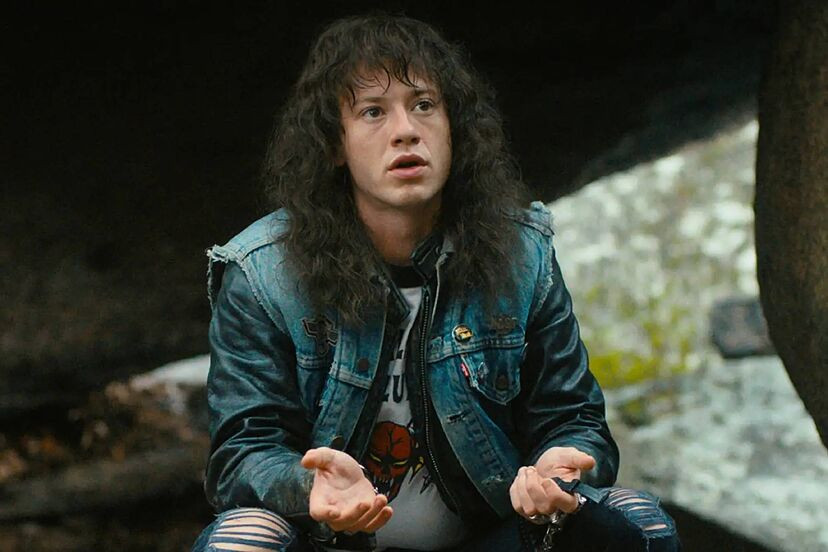 Joseph Quinn trong Stranger Things mùa 4. Joseph Quinn trong Stranger Things mùa 4.