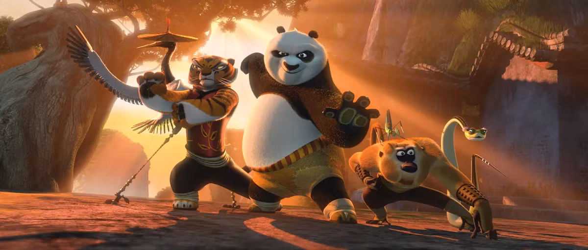 Po và Ngũ Đại Hào Kiệt. Po và Ngũ Đại Hào Kiệt.