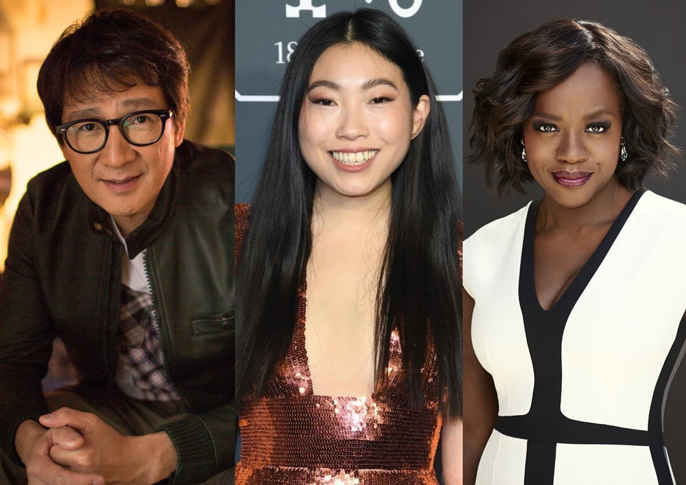 Quan Kế Huy, Awkwafina và Viola Davis. Quan Kế Huy, Awkwafina và Viola Davis.