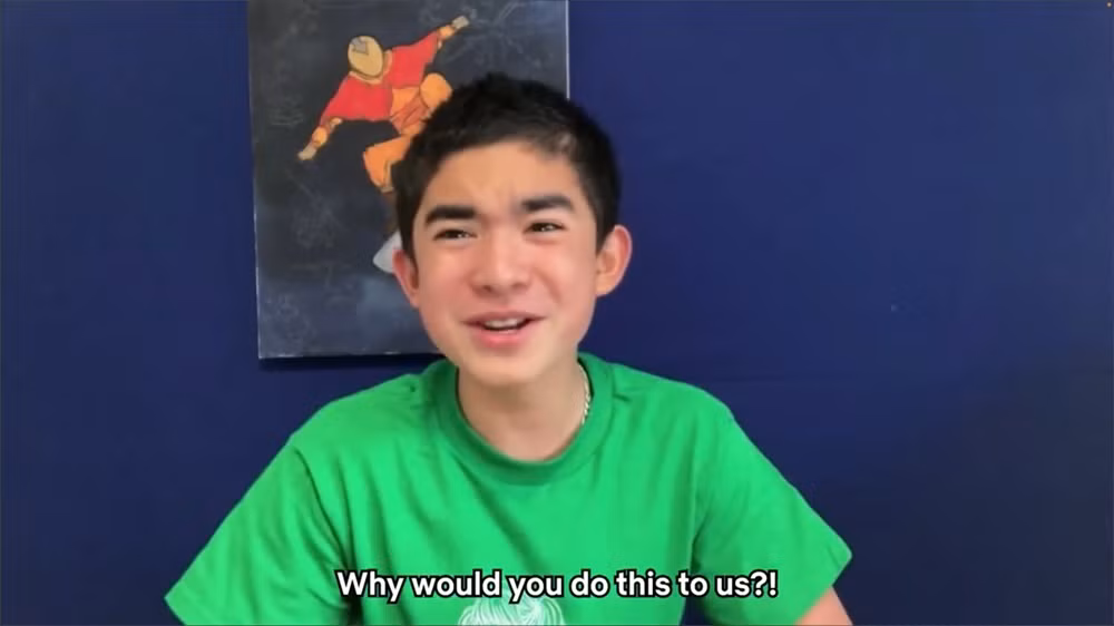 "Sao chú lại làm vậy với chúng cháu?!"