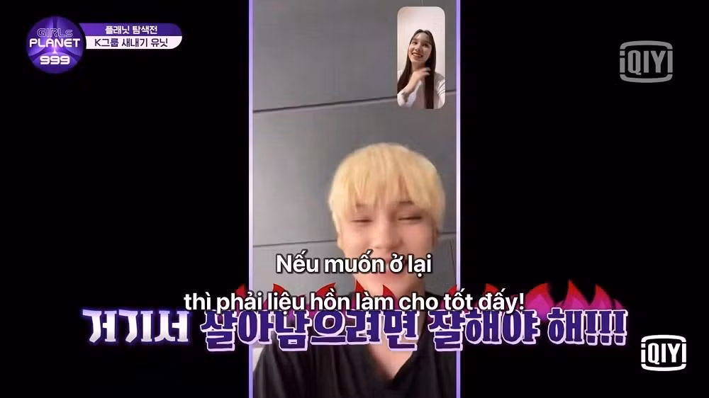 Rồi là động viên hay là đe dọa đây, Huening Kai?